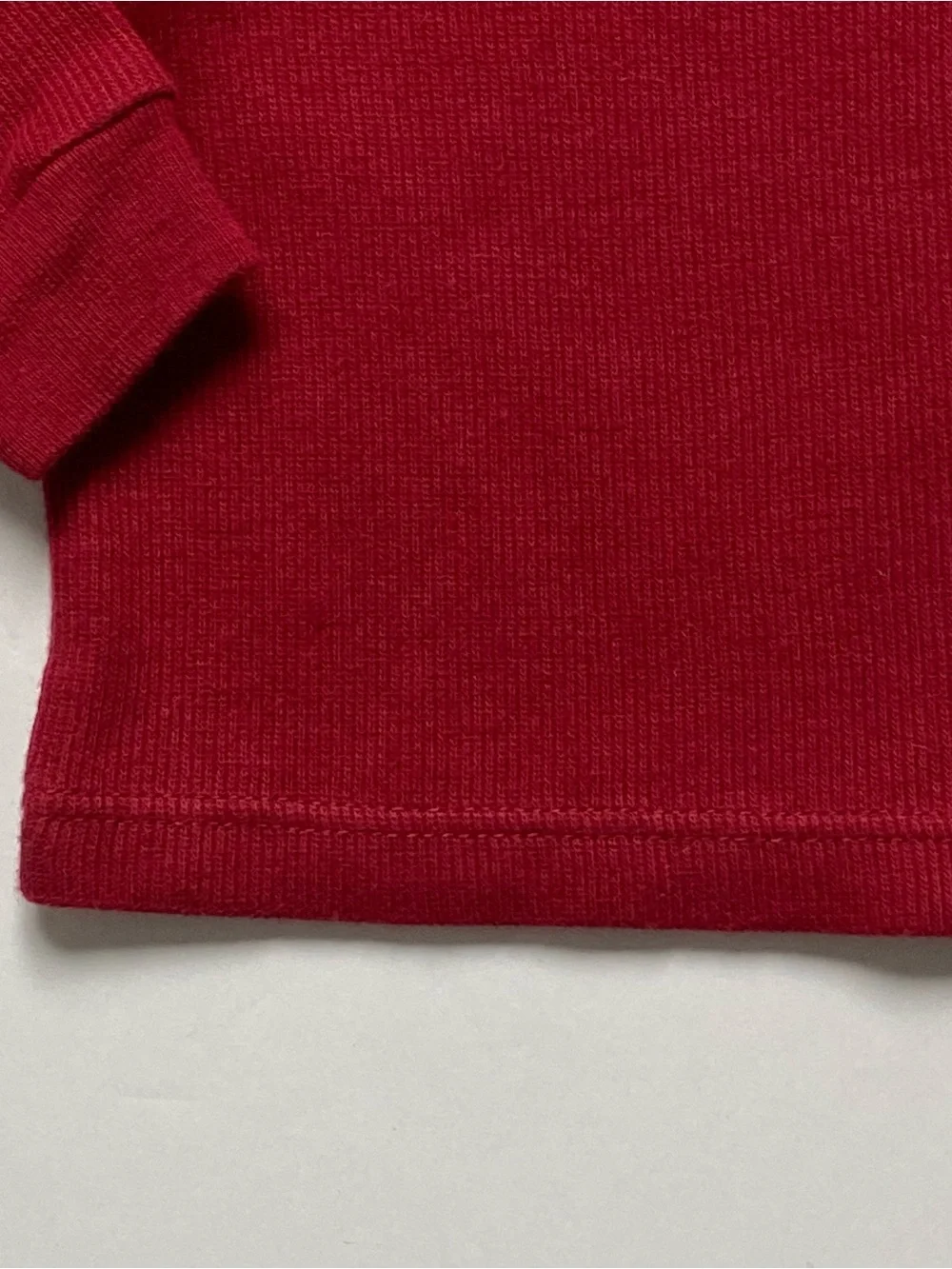 Polo Ralph Lauren Shirt Size 6 Months Boys Long Sleeve Burgundy Red 100% Cotton